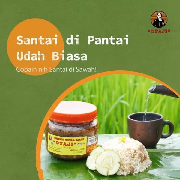 

READY OTAJI OSENG TUNA ASAP 500GR - RASA TIDAK PEDAS, MAKANAN KALENG OTAJI
