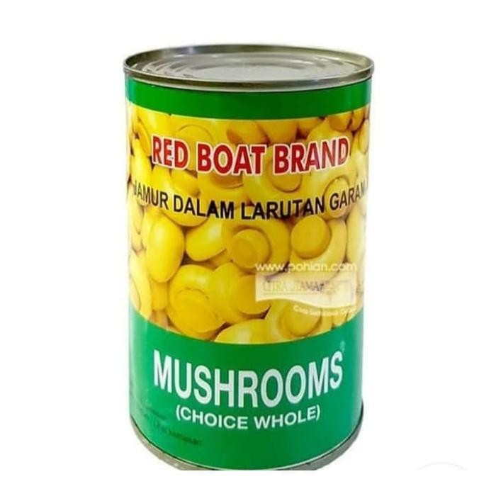 

READY MUSHROOM RED BOAT BRAND KALENG - JAMUR DALAM LARUTAN GARAM