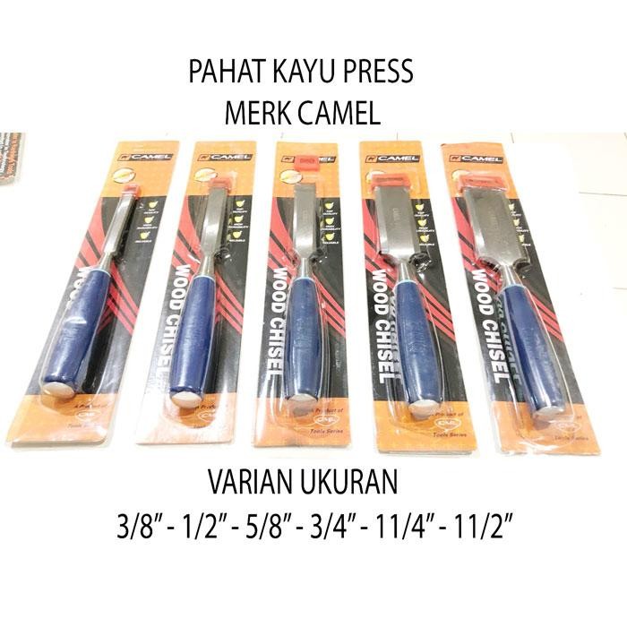 

Pahat Kayu CAMEL Gagang Press Varian 1/2" - 3/4" - 11/4