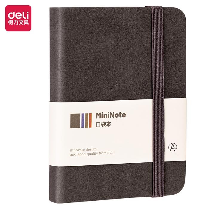 

Deli Buku Catatan Sampul Kulit / Leather Cover Notebook 96 sheets BP119