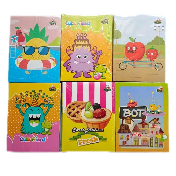 

Buku Tulis DODO 50 lembar (1 pack isi 10 buah buku)