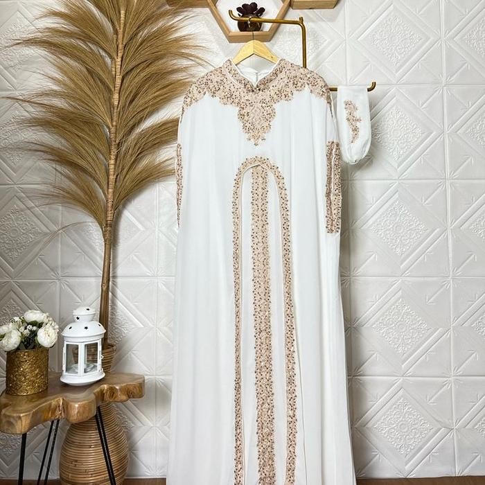 Amira Gamis Kaftan Gratis Manset Turban/ Gamis Kaftan Amira Gratis Iner