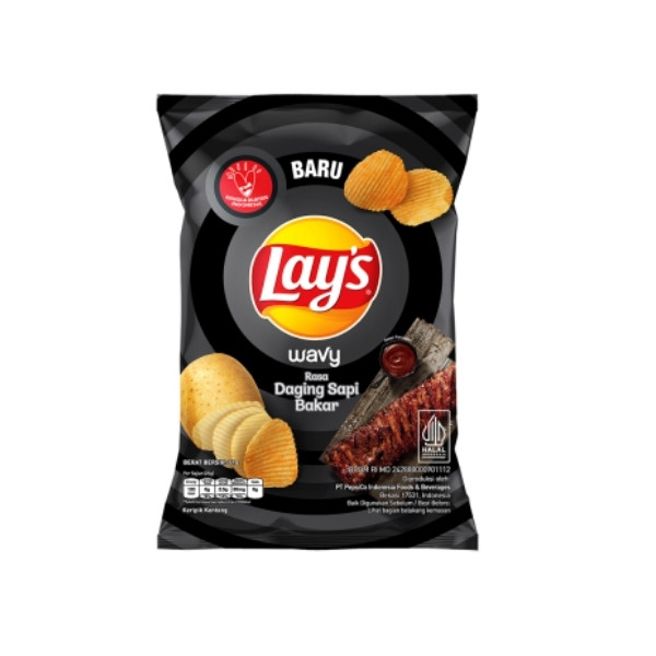 

LAYS WAVY BBQ 31 GR