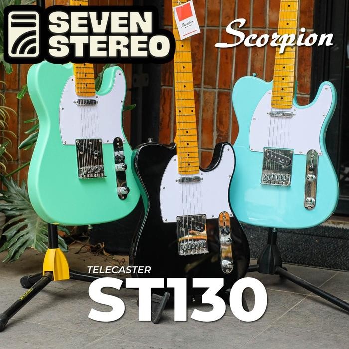 Scorpion DT 130 DT130 Telecaster Electric Guitar Gitar elektrik murah