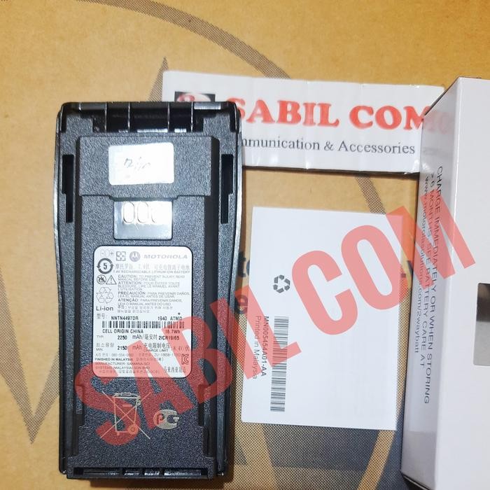 JUAL BATRE HT MOTOROLA XIR P3688 ORIGINAL NNTN4479DR BATRE ORI P3688