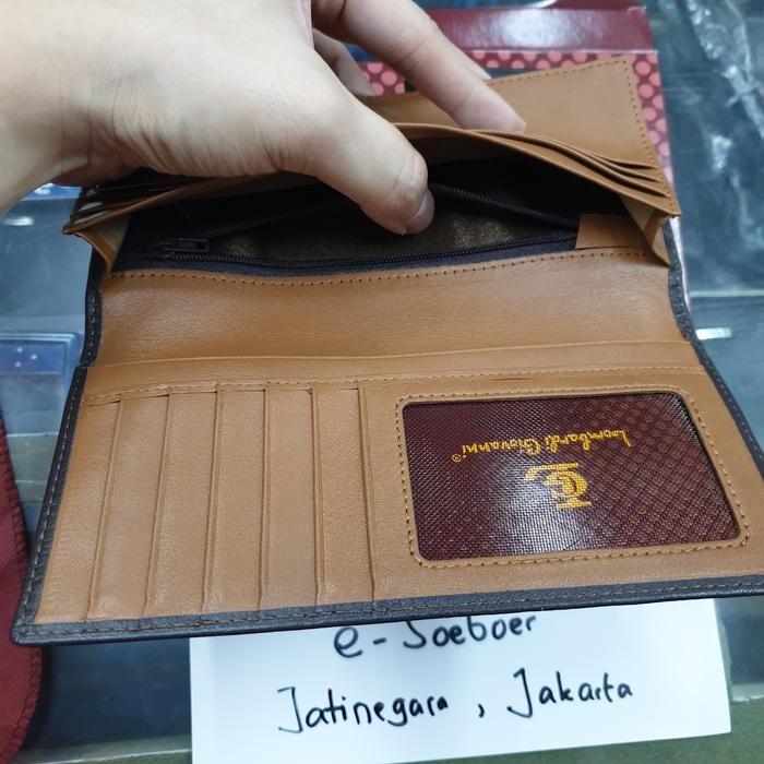 Bagus Dompet Kulit Pria Lombardi Giovanni Genuine Leather Panjang Original