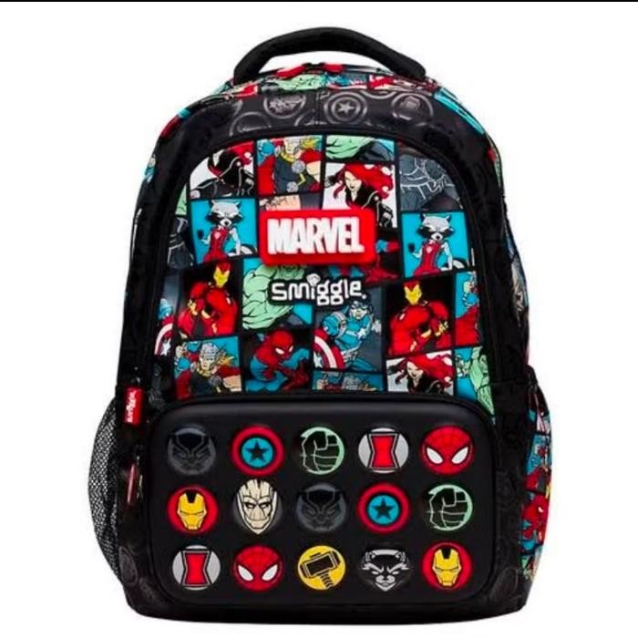 Jual Smiggle Tas Ransel Anak Avengers School Bag SD kado tas anak Cowok