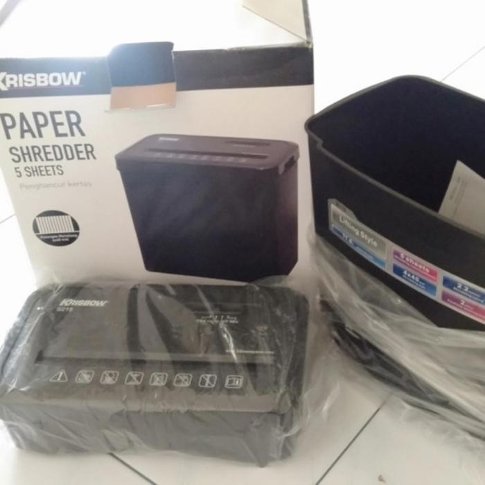 MESIN PENGHANCUR KERTAS S215 / PAPER SHREDDER KRISBOW