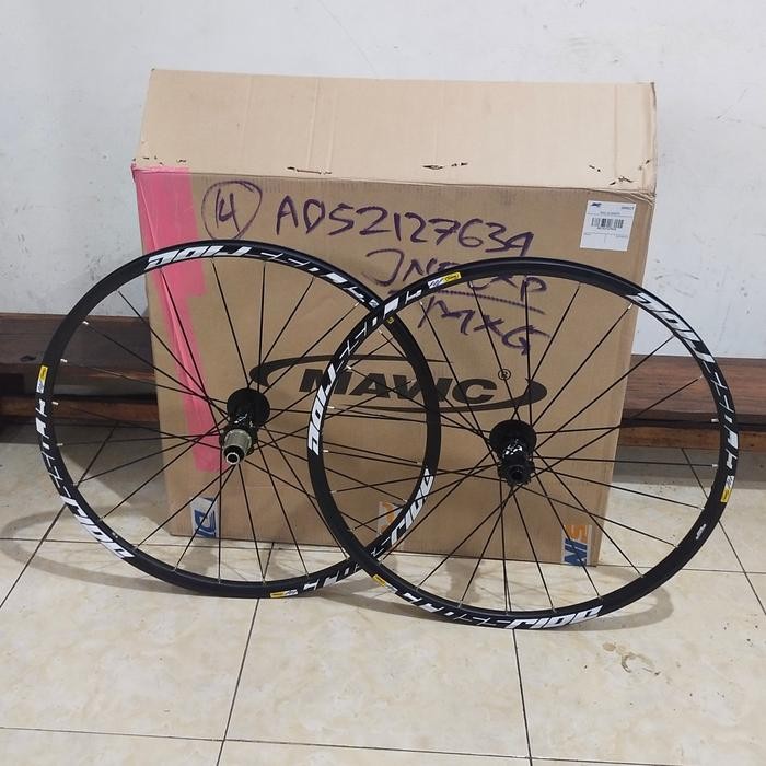 TERLARIS Wheelset Disc 27.5 Mavic Crossride TA 15x100 - TA 12x142 For MTB READY STOCK