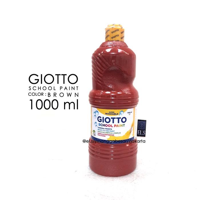 

Giotto School Paint Brown 1000 Ml ( Cat Poster )
