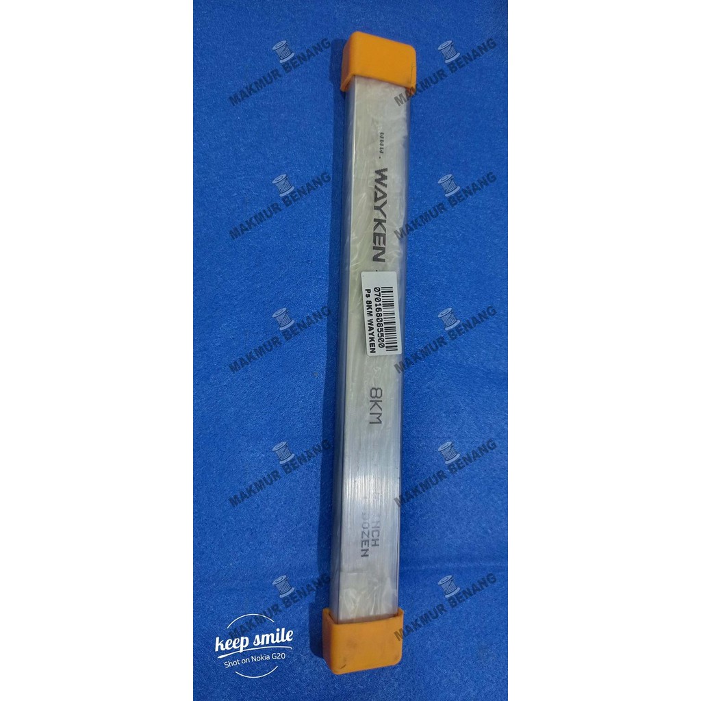 

Pisau Km 8" Wayken (12 Pcs) Pisau Potong Kain