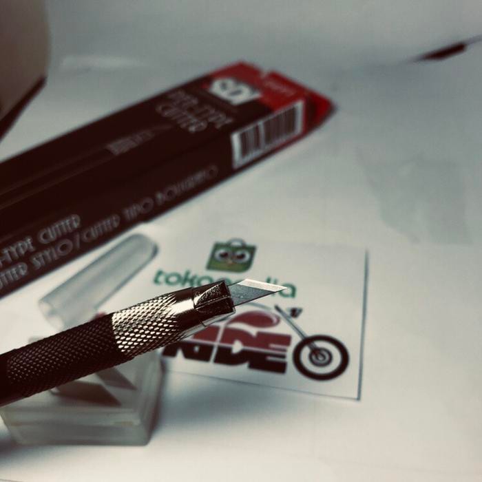 Sdi Pen Cutter Sudah Termasuk Refill 10 Mata Pisau