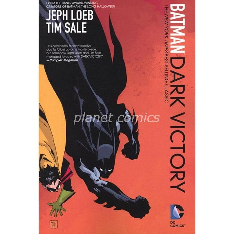 

Batman Dark Victory TP DC Comics 9781401244019 (W) Jeph Loeb (A) Tim Sale