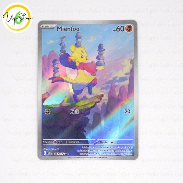 Mienfoo (AR) - 267/172 - Hitam & Putih - Kartu Pokemon Indonesia