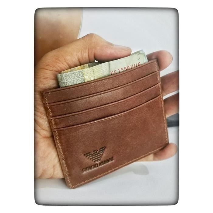 

Baru Dompet Kartu Kulit Asli Premium - Card Holder Stylish