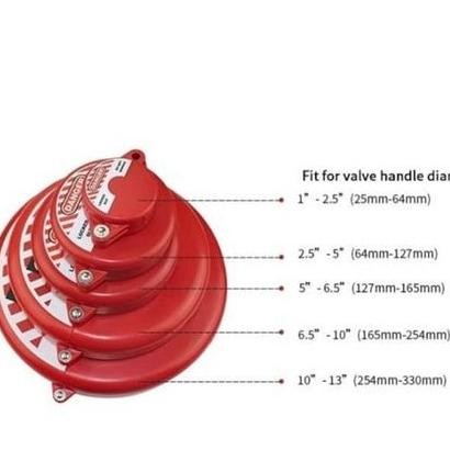 Gate Valve Lockout 2.5-5inch 1pc