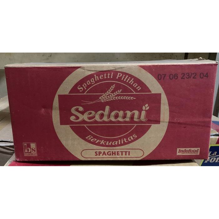

Sedani Spaghetti 1kg 1 Dus isi 10 packs