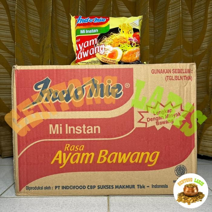 

Indomie Kuah Ayam Bawang 1 Dus / Karton isi 40 Pcs Mie Instan