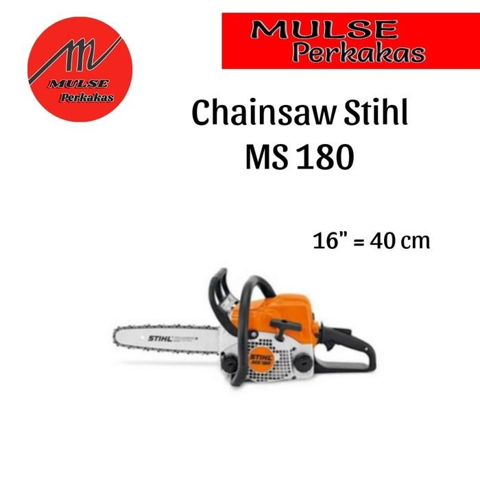 Chainsaw Stihl 16" MS 180/ Mesin Potong Kayu Stihl