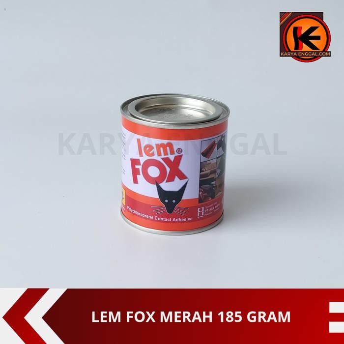 

Lem Fox Merah 185 gram/ Lem Kuning