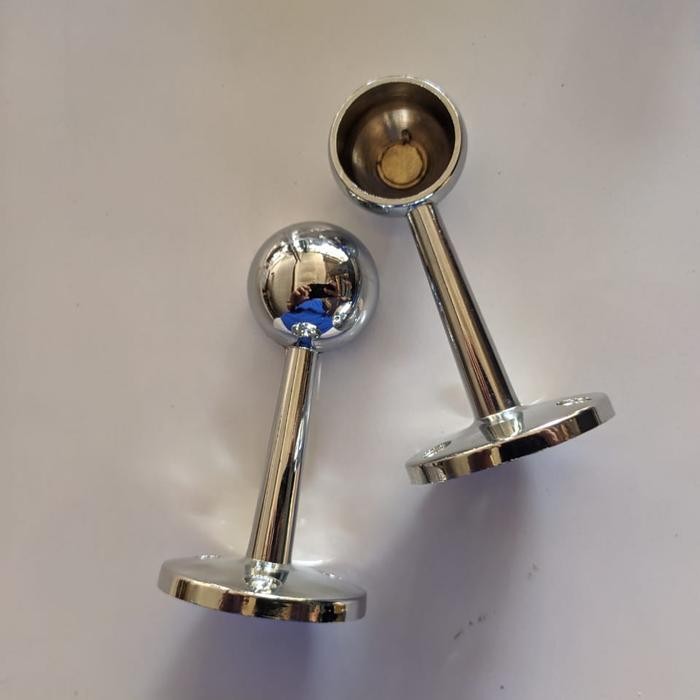 Bracket Ujung Pipa 1 Inch Stainless