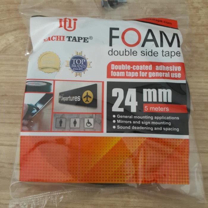 

Nachi Double Tape Foam 24mm / Solasi Bolak Balik / Lakban