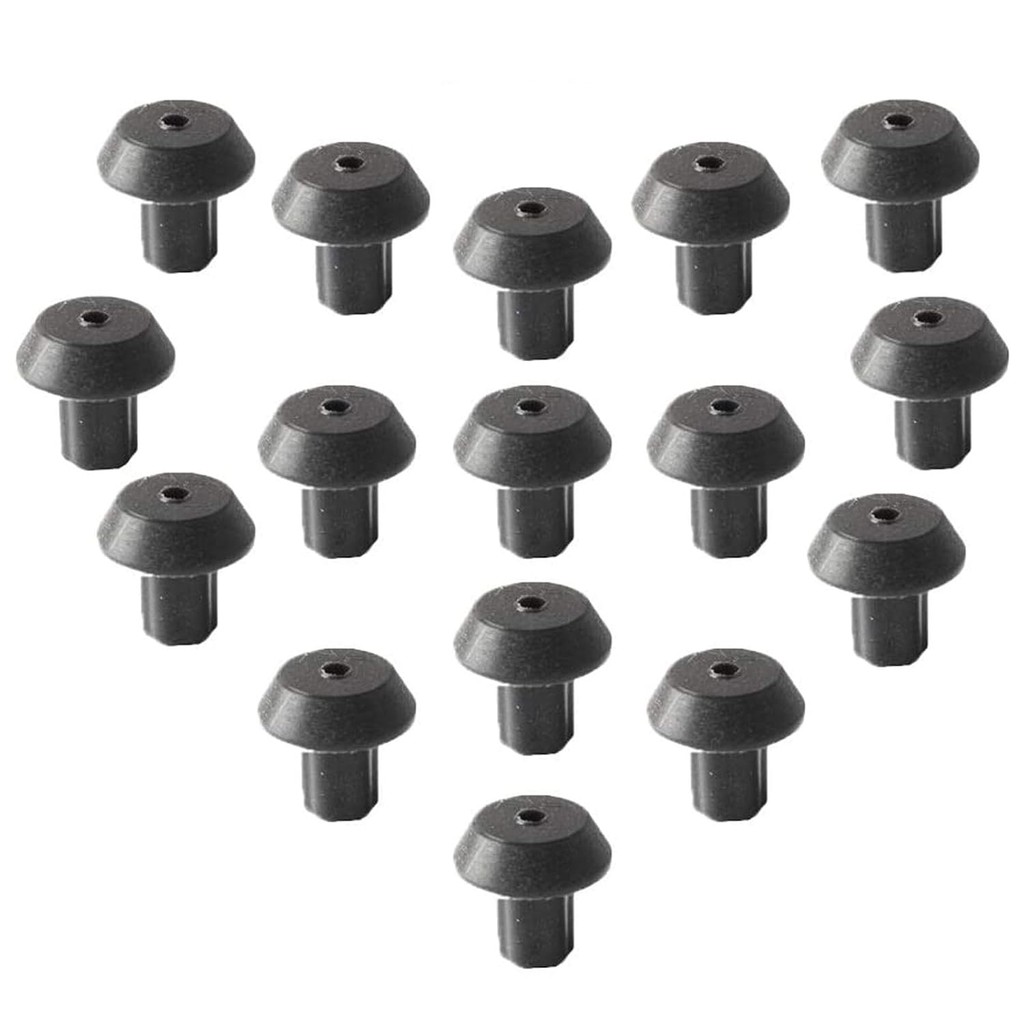 IMPORT 16PCS RUBBER GRATE FEET RUBBER FOOT GAS RANGE BURNER GRATE RUBBER FEET REPLACE PART FOR GE