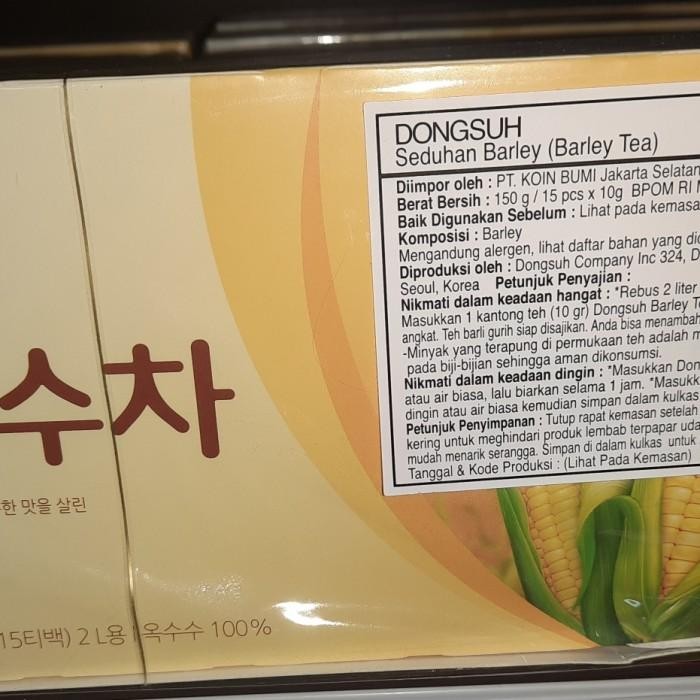 

Dongsuh Corn Tea 150 Gram Best Quality Asli 100% Original