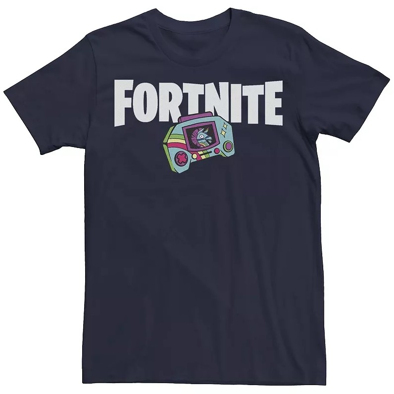 Kaos Logo Genggam Fortnite Katun CrewNeck Unisex Pria Wanita