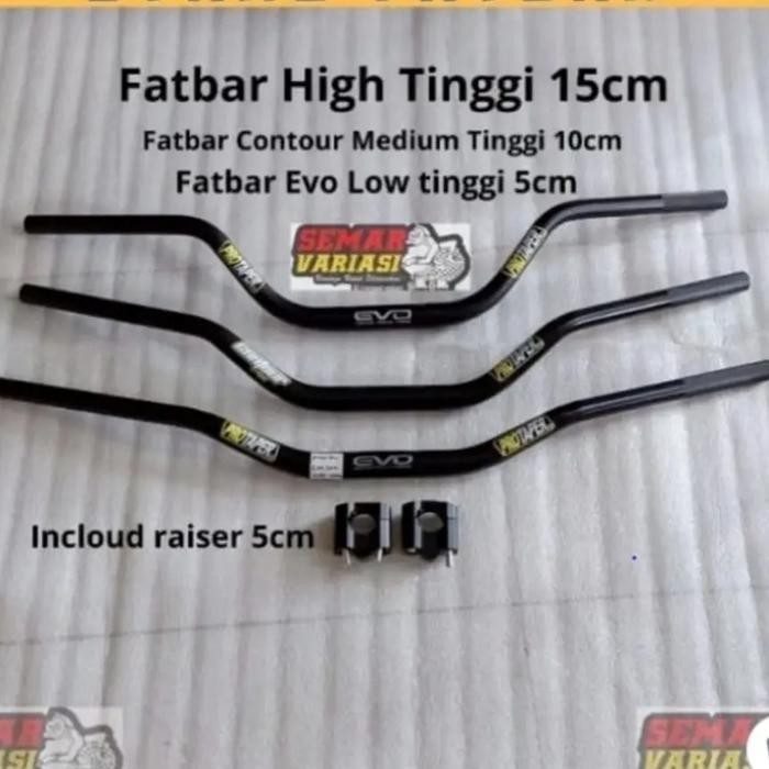 Stang Fatbar Hight and Low untuk Vixion old new (TERBAIK) (TERBARU) (TERMURAH)