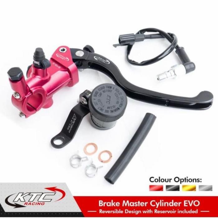 Master rem tabung ktc evo radial / master rem ktc racing + switch rem