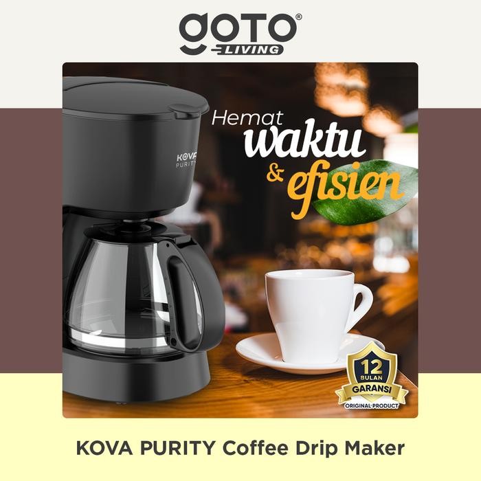 Otten Flair - Kova Purity Mesin Pembuat Kopi Teh Coffee Drip Maker Elektrik Otomatis