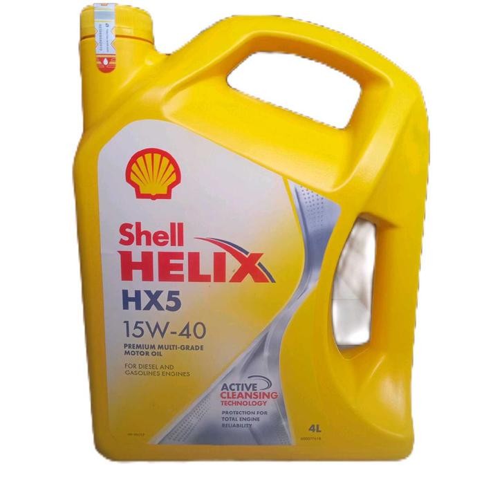 Oli mobil Shell hx 5 4 liter untuk Avanza,apv,grand max dll