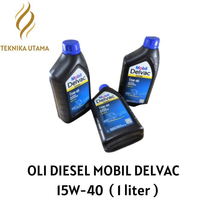 OLI DIESEL MOBIL DELVAC 15W40 ( 1 LITER )