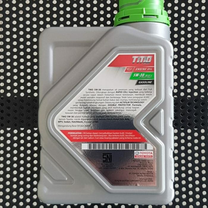 Oli TMO Bensin 5W-30 1L (Garansi pasti Original)
