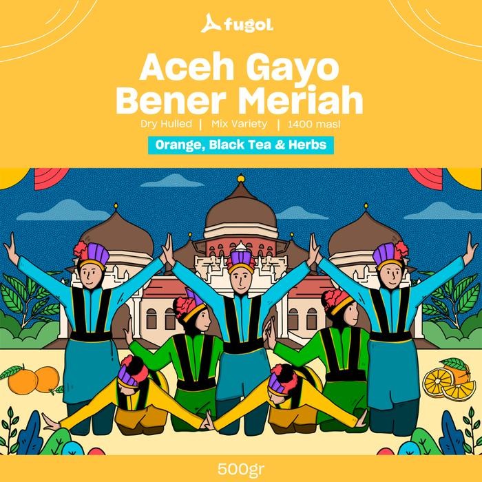 

Kopi Arabika Aceh Gayo Bener Meriah (500 Gr) Specialty Coffee Beans