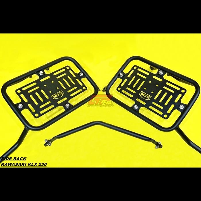 SIDE RACK RAK SAMPING BELAKANG M15 KAWASAKI KLX 230 KODE 744