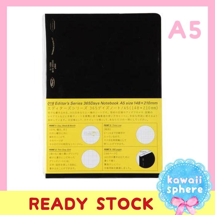 

Stalogy 365 Days Notebook A5 Ready Stock