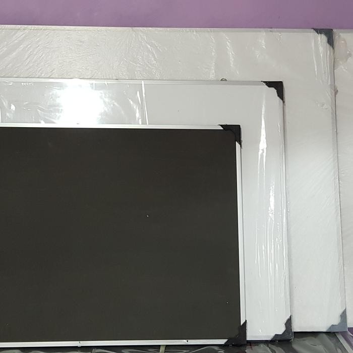 

Papan Tulis Whiteboard dan Kapur Ukuran 60x90