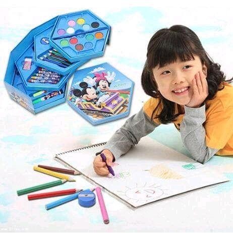 

4 in 1 CRAYON STATIONARY SET 46 PC ALAT MENGGAMBAR PENSIL WARNA CAT - B HELOKITY