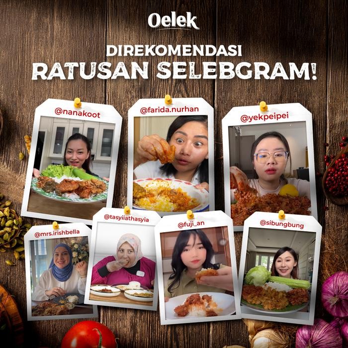 

Diskon! Promo Oelek Ayam Kecombrang 200Gr Lauk Siap Saji Premium