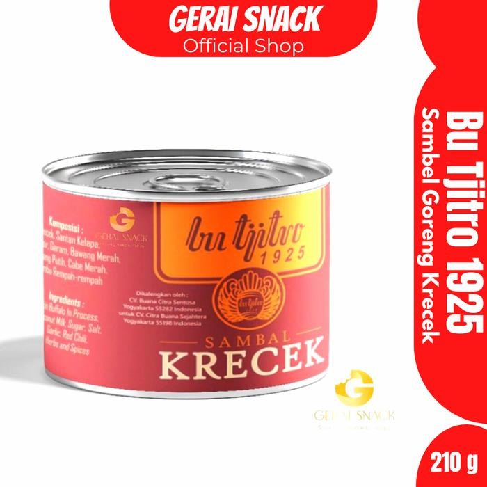 

Diskon! Promo Sambal Krecek Mercon Bu Tjitro Khas Yogyakarta Pedas Gurih