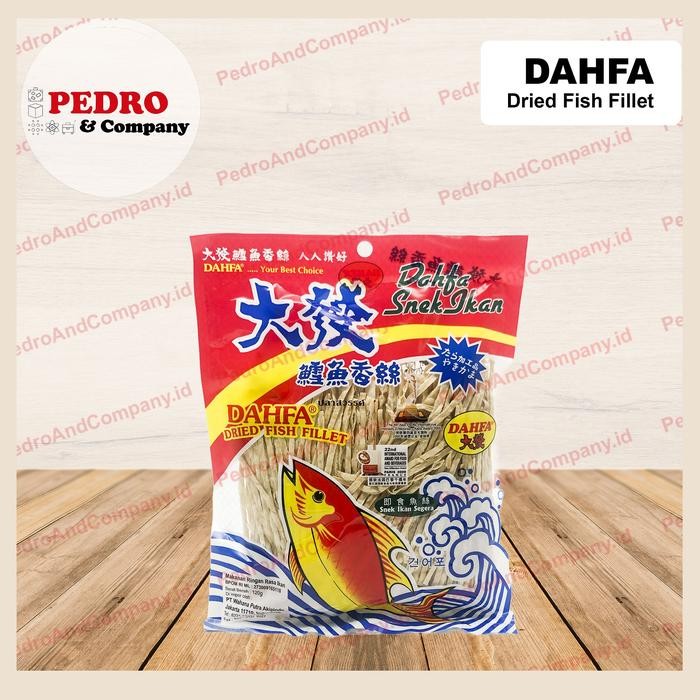 

Diskon! Promo Dahfa Dried Fish Fillet 120Gr Snack Ikan Kering
