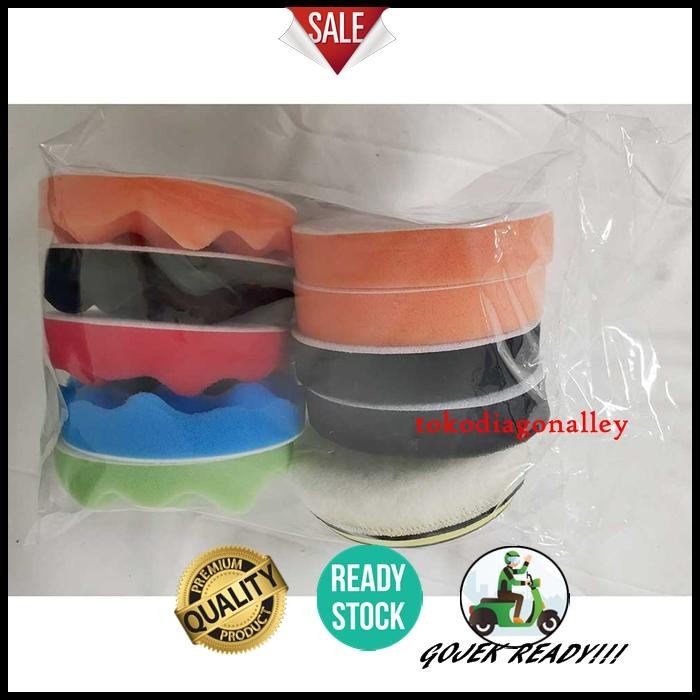 Paling Murah Alat Poles Mobil Busa Poles Kendaraan Paket Lengkap