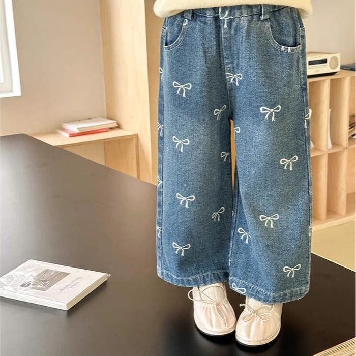 Celana Jeans Anak Perempuan/Celana Panjang Anak Tanggung Cewek