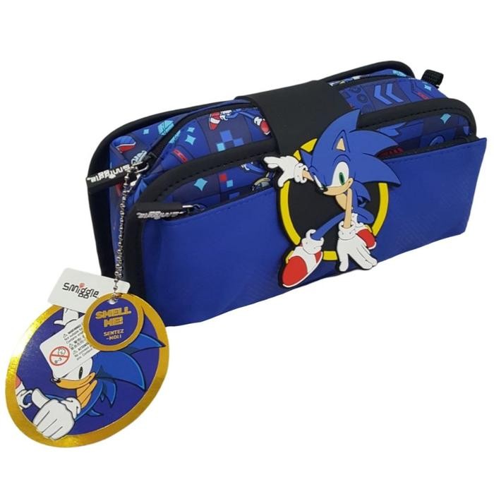 

Tempat Pensil Smiggle Sonic / Stationary Smiggle Sonic / Smiggle Midi Zip Kit Stationary Gift Set