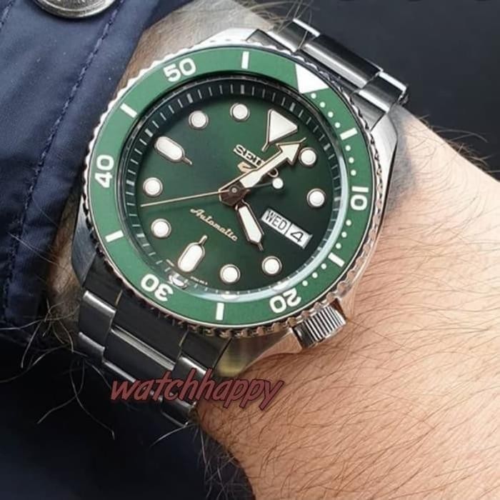 SEIKO 5 Sport NEWS ORIGINAL 100% SRPD63K1 Green Dial BestSeller SRPD63