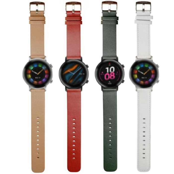 Tali Jam Tangan Huawei 42 MM Strap Leather Huawei GT 2 GT 3 9047.20