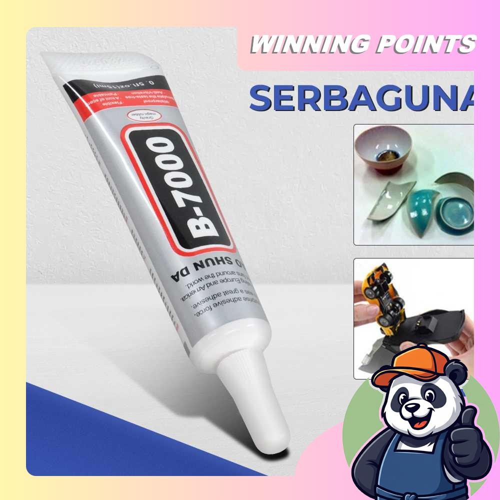 

Lem Kuat Serbaguna Power Glue Strong Adhesive 15ml - B-7000