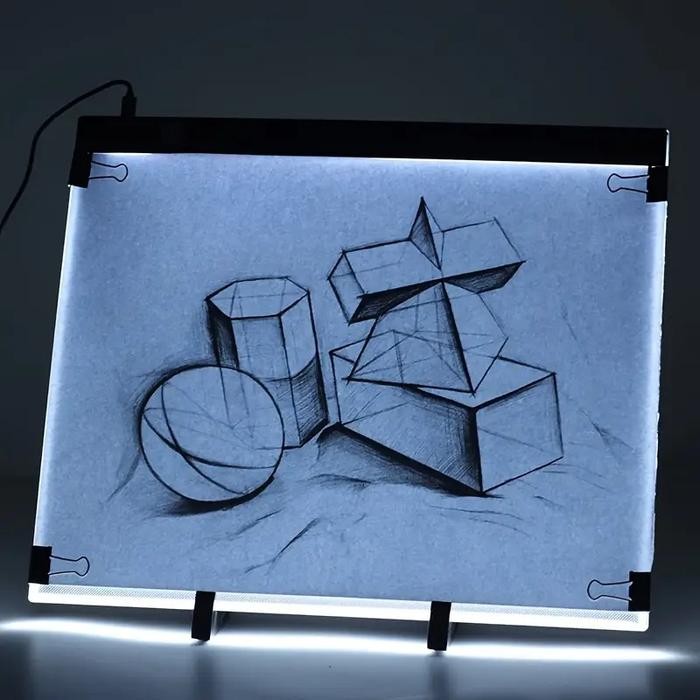 [Ready Stock]A2/A3/A4/A5 Led Drawing Tracing Board Stensil Board Papan Jiplak Gambar Led Anak Dewasa